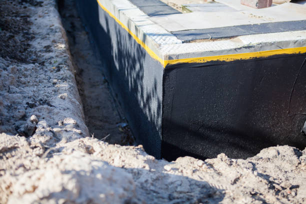 Professional Crawl Space Encapsulation technician working in Alexander, NY